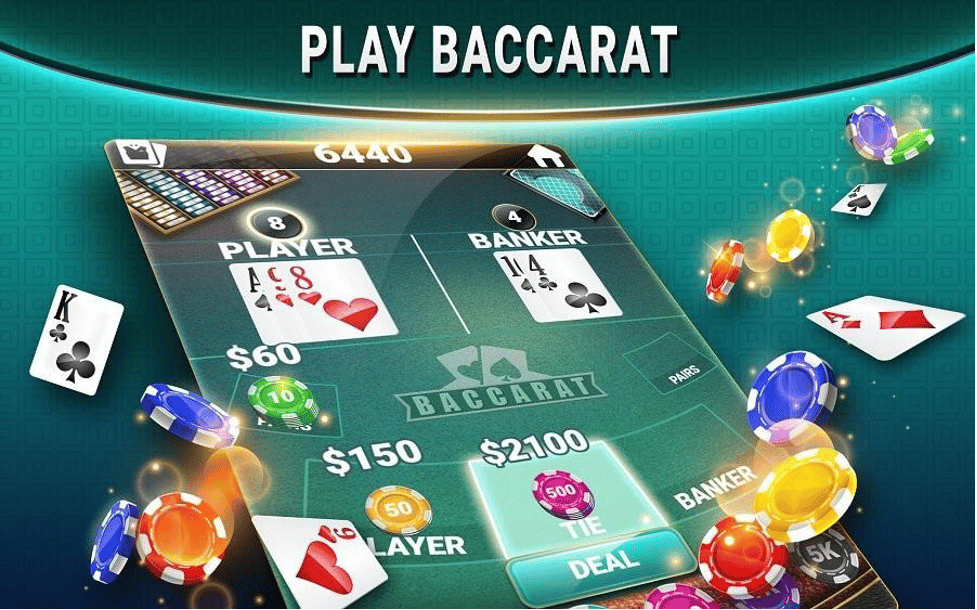 Bài baccarat có 2 kiểu chơi phổ biến cho bài baccarat đó là live game và chơi với máy