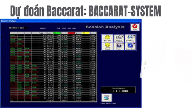 Tool Baccarat System - tool đếm bài baccarat chuyên nghiệp