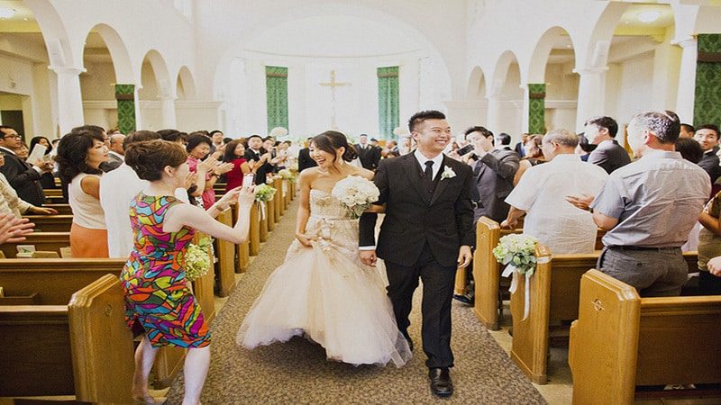 Chiêm bao thấy đám cưới của mình tại nhà thờ