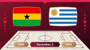 soi kèo Ghana vs Uruguay