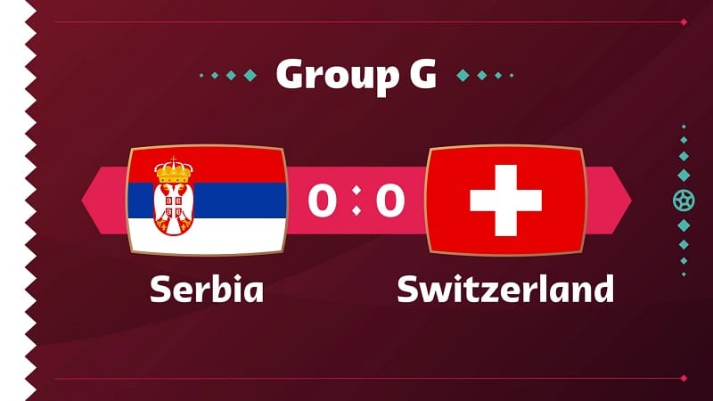 soi kèo Serbia vs Thụy Sĩ