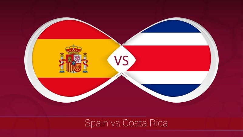 soi kèo Tây Ban Nha vs Costa Rica
