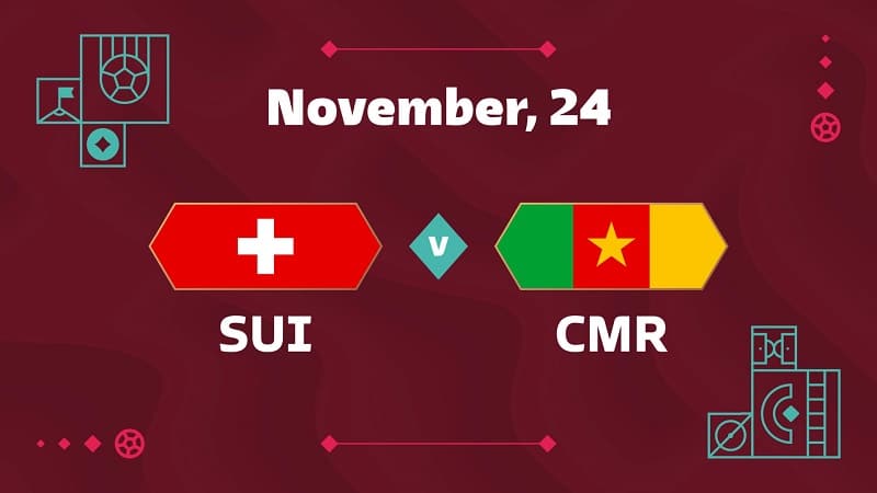 soi kèo phạt góc Thụy Sĩ vs Cameroon